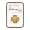 Sweden Gold Ducat 1818-OL NGC MS63