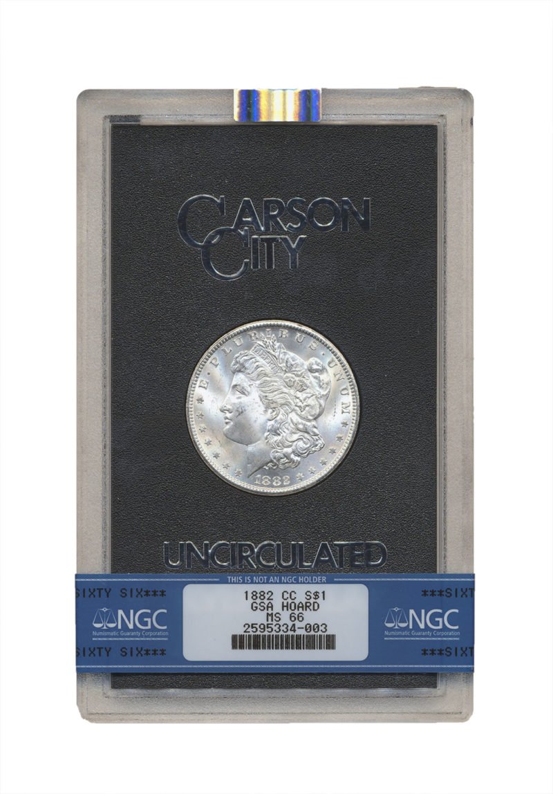 1882 CC Dollar Uncirculated GSA Hoard MS66 NGC Sell Gold Wisely in Denver, CO Rocky