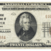 $20 The Wyoming National Bank of Casper, Wyoming Type I Charter #10533