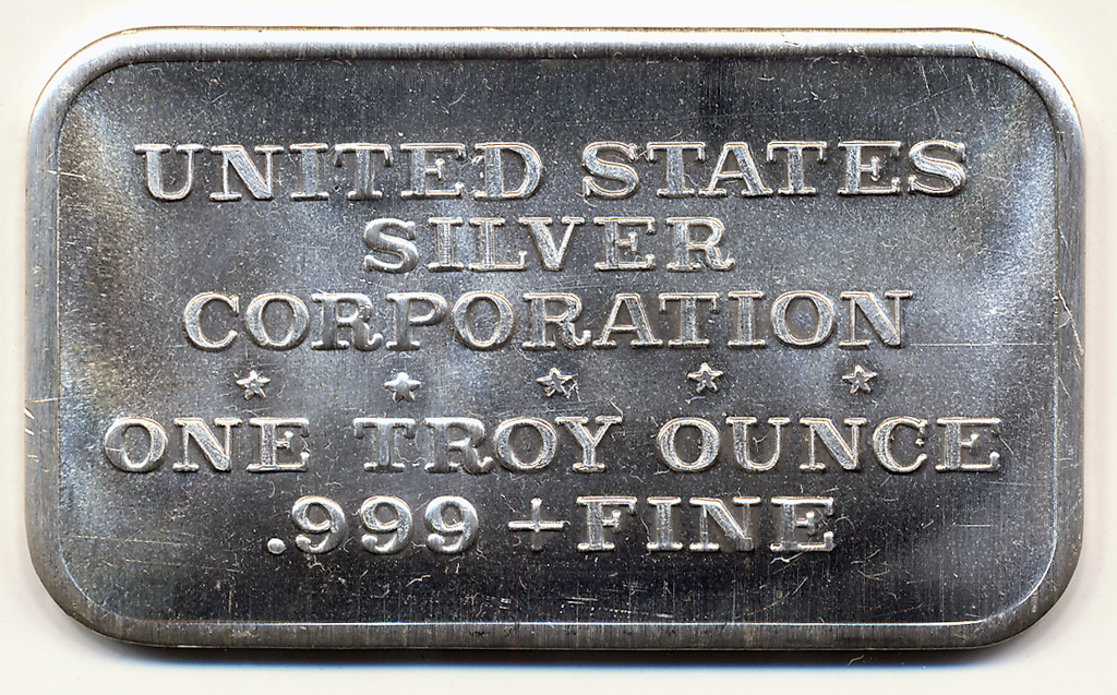 1973 1oz Silver Art Bar Secretariat Triple Crown Winner United States  Silver Corporation (USSC)
