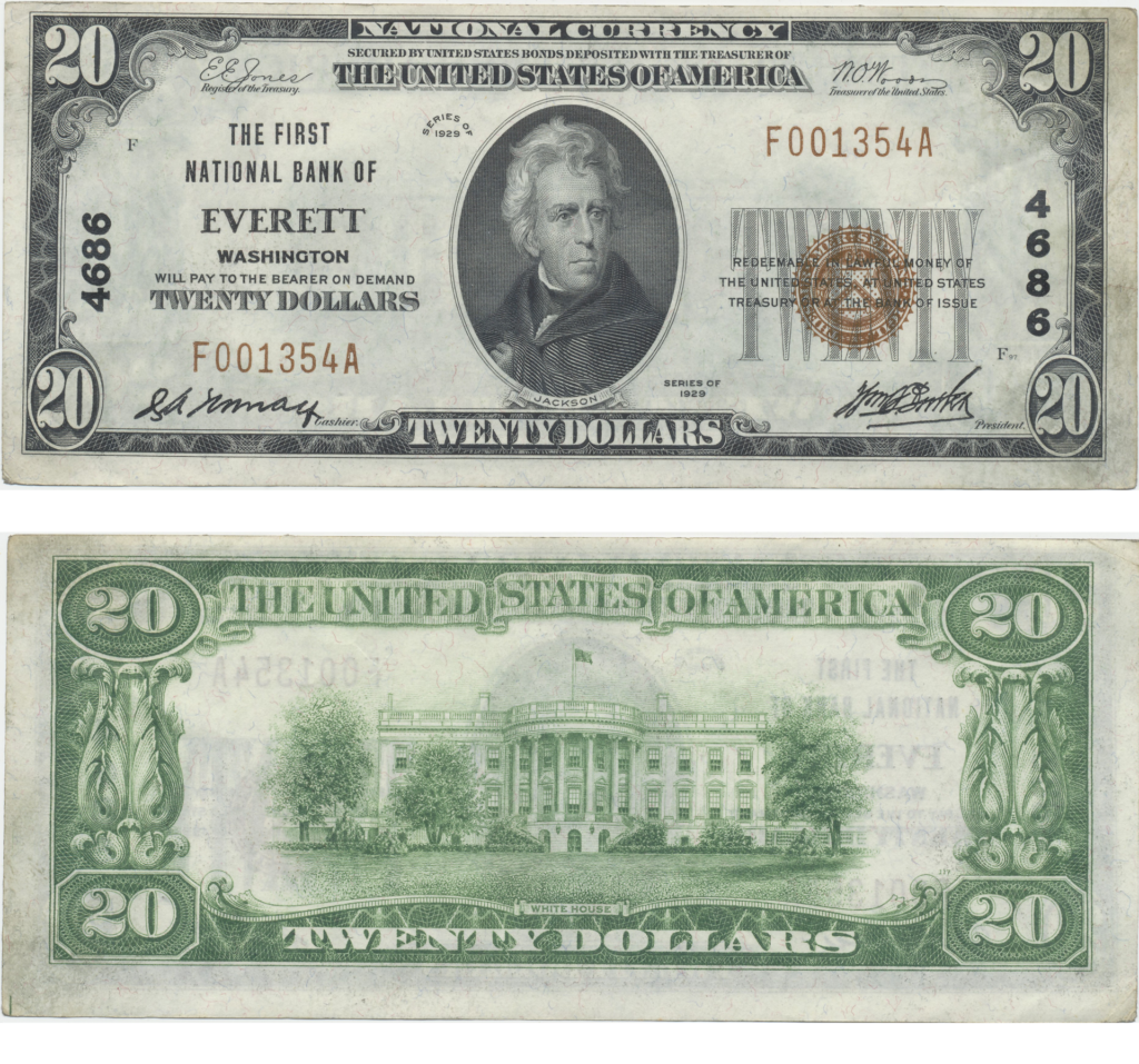 $20 1981 Federal Reserve Note Error Atlanta - Buy & Sell Gold & Silver ...