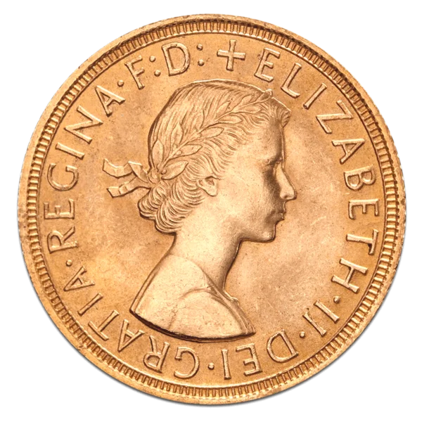 British Gold Sovereign Obverse