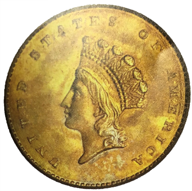 Gold Dollar (1849 - 1889)