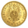German Gold Mark Reverse
