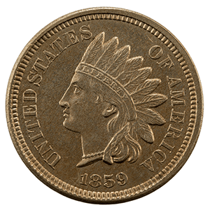 Indian Head Cent (1859 - 1909)
