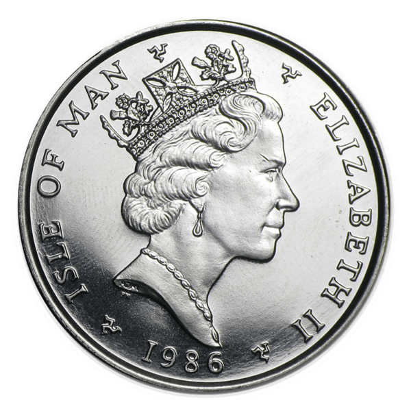 Isle of Man Platinum Noble Obverse