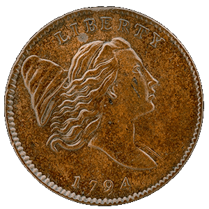 Liberty Cap Half Cent (1794 - 1797)