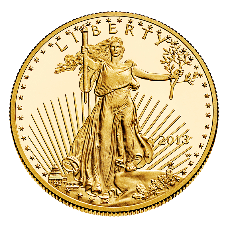U.S. Gold Eagle Obverse