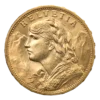 Swiss Gold Franc Obverse
